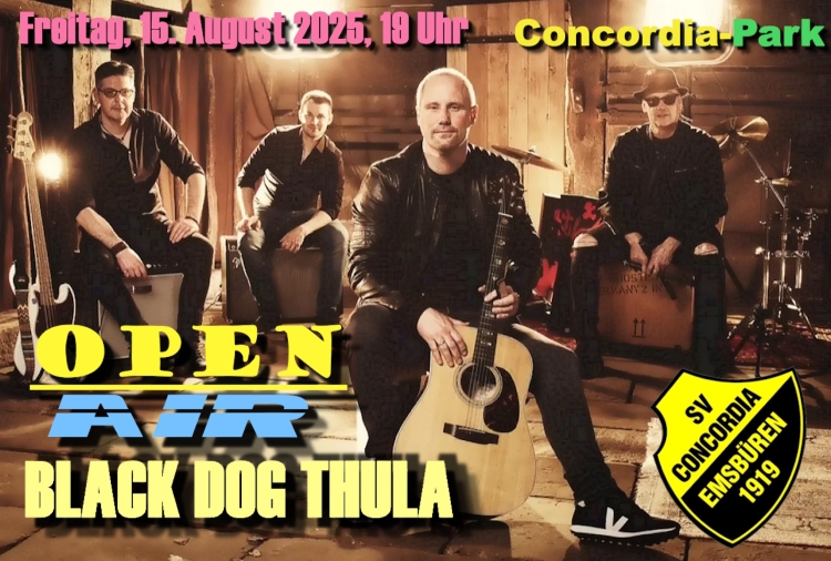 Black Dog Thula - Open Air im Concordia-Park!
