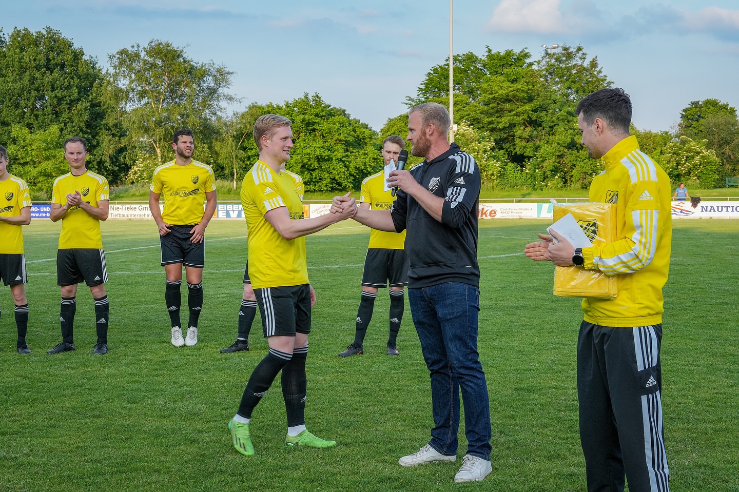 Wir sagen Danke - Verabschiedungen bei der ersten Herrenmannschaft!